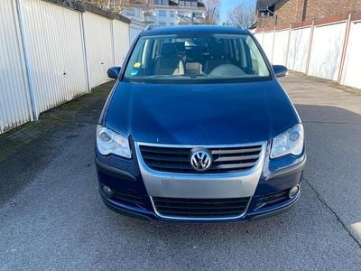 Gebraucht VW Touran Cross 170 PS (125 kW) 2008 Blau Van / Kleinbus