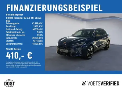 Gebraucht Cupra Terramar VZ 265 PS (194 kW) 2025 Blau SUV
