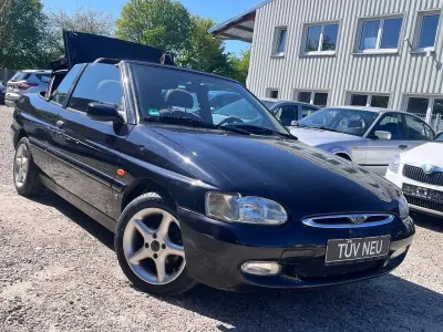 Gebraucht Ford Escort Cabriolet Ghia 90 PS (66 kW) 1997 Schwarz Cabrio