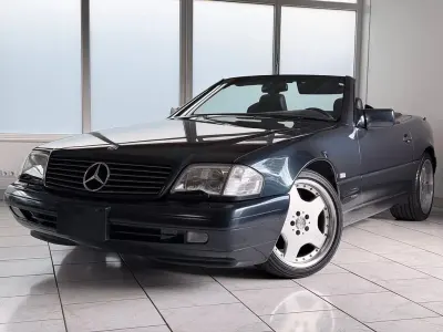 Gebraucht Mercedes SL320 231 PS (169 kW) 1996 Schwarz Cabrio