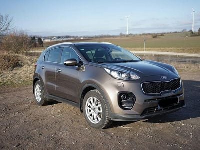 Gebraucht Kia Sportage Vision 185 PS (136 kW) 2018 Braun SUV