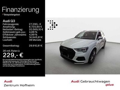 Second-hand Audi Q3 Advanced Plus 150 CP (110 kW) 2023 Alb SUV