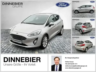 Używany Ford Fiesta Titanium 101 KM (74 kW) 2019 Srebrny Hatchback