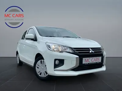 Begagnad Mitsubishi Space Star Select 71 HK (52 kW) 2022 Vit Halvkombi