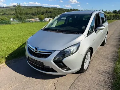 Gebraucht Opel Zafira Tourer Edition 170 PS (125 kW) 2016 Silber Van / Kleinbus
