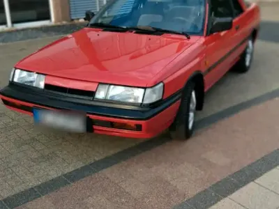 Gebraucht Nissan Sunny 90 PS (66 kW) 1989 Rot Coupé