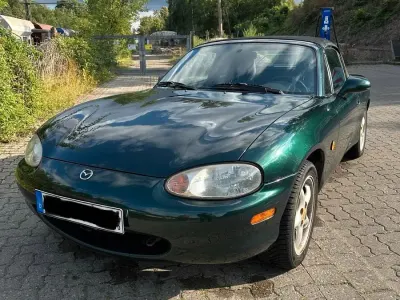 Gebraucht Mazda MX5 110 PS (80 kW) 1999 Grün Cabrio