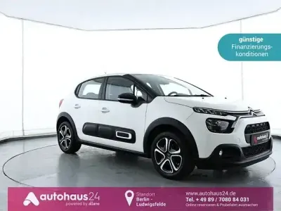 Gebraucht Citroën C3 Feel 82 PS (60 kW) 2022 Weiß Kleinwagen