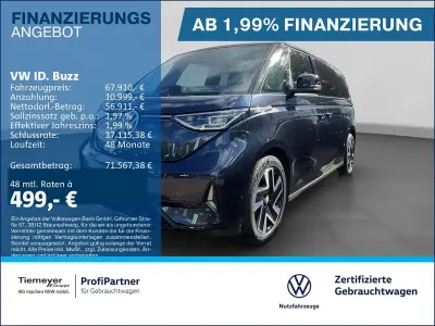 Gebraucht VW ID. Buzz GTX 250 kW (340 PS) 2025 Blau Van / Kleinbus
