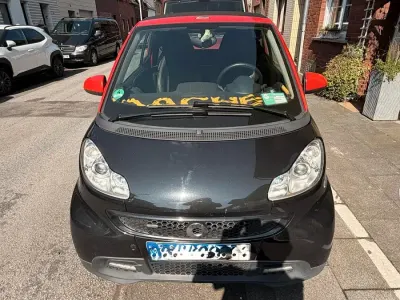 Gebraucht Smart ForTwo Cabrio 98 PS (72 kW) 2012 Schwarz Cabrio