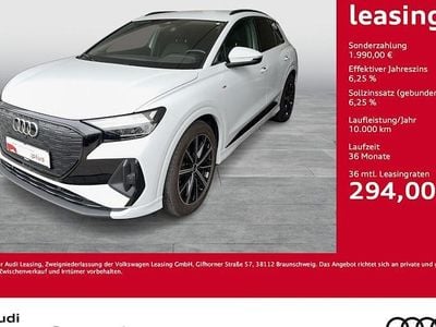 Brugt Audi Q4 e-tron S-Line 150 kW (204 HK) 2023 Hvid SUV