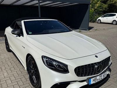 Weiß Gebraucht 2020 Mercedes S63 AMG AMG Cabrio | 169.900 € (Teuer)