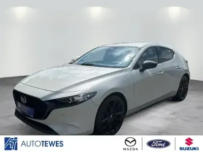 Gebraucht Mazda 3 Homura-Line 150 PS (110 kW) 2023 Ceramic (weiss) Limousine