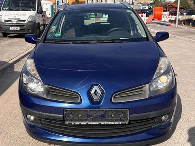 Gebraucht Renault Clio GrandTour Dynamique 101 PS (74 kW) 2008 Blau methyl Kombi