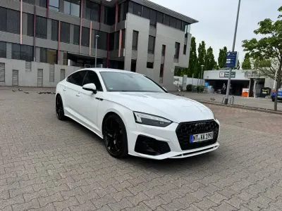 Gebraucht Audi A5 Sportback S-Line 204 PS (150 kW) 2020 Weiß Kleinwagen