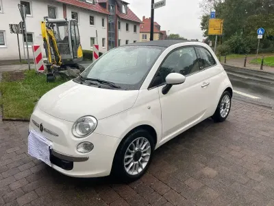 Brugt Fiat 500C Lounge 69 HK (50 kW) 2013 Hvid Cabriolet