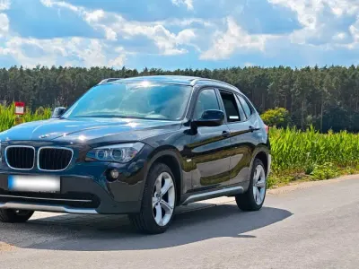 Gebraucht BMW X1 Sport Line 177 PS (130 kW) 2011 Schwarz SUV
