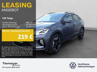 Gebraucht VW Taigo R-line 150 PS (110 kW) 2025 Grau SUV