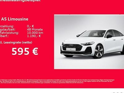 Neu Audi A5 Ambiente 367 PS (269 kW) 2026 Weiß Limousine