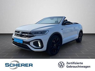 Second-hand VW T-Roc Cabriolet R-line 150 CP (110 kW) 2023 Alb Cabrio