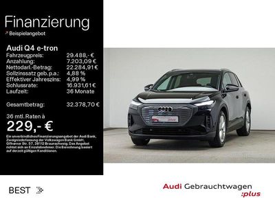 Gebraucht Audi Q4 e-tron Sport 150 kW (204 PS) 2023 Mythosschwarz metallic SUV