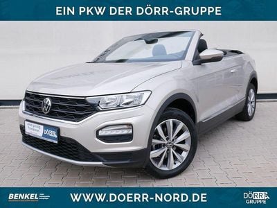 Gebraucht VW T-Roc Cabriolet Style 110 PS (80 kW) 2021 Silber Cabrio