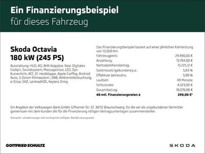 Second-hand Skoda Octavia RS 245 CP (180 kW) 2020 Gri Break
