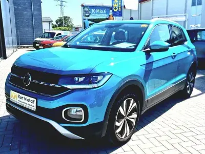 Używany VW T-Cross Style 110 KM (80 kW) 2021 Zielony SUV