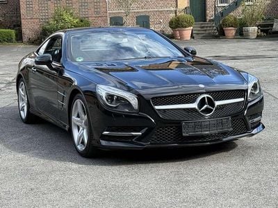 Gebraucht Mercedes SL350 Sport 306 PS (225 kW) 2013 Obsidianschwarzmetallic Cabrio