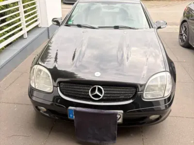 Gebraucht Mercedes SLK200 163 PS (119 kW) 2003 Schwarz Cabrio