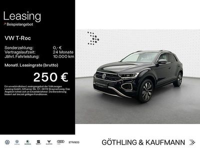 Gebraucht VW T-Roc Goal 150 PS (110 kW) 2025 Deep black perleffekt SUV