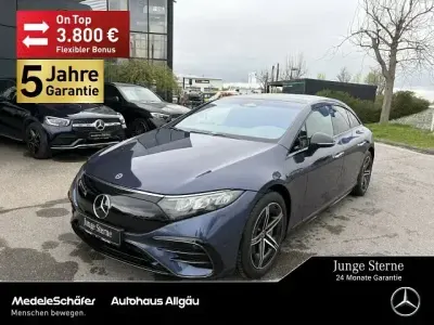 Brugt Mercedes EQS580 AMG 400 kW (544 HK) 2023 Blå Sedan