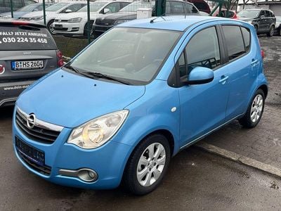Gebraucht Opel Agila Edition 86 PS (63 kW) 2009 Blau Kleinwagen