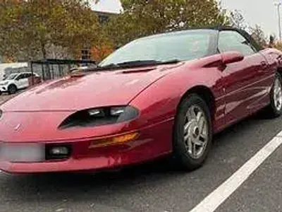 Gebraucht Chevrolet Camaro 160 PS (117 kW) 1996 Rot Cabrio
