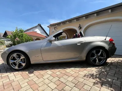 Gebraucht Mercedes SLK350 272 PS (200 kW) 2004 Gold Cabrio