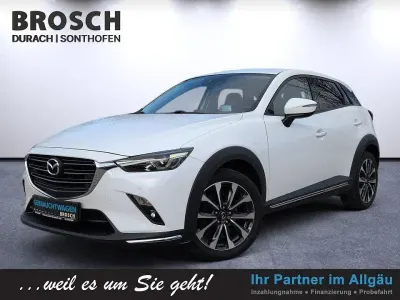 Gebraucht Mazda CX-3 Sky 121 PS (88 kW) 2018 Weiß SUV
