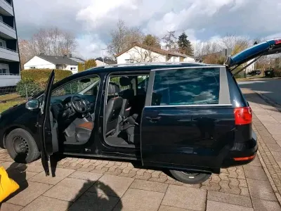 Gebraucht Seat Alhambra 177 PS (130 kW) 2013 Schwarz Van / Kleinbus