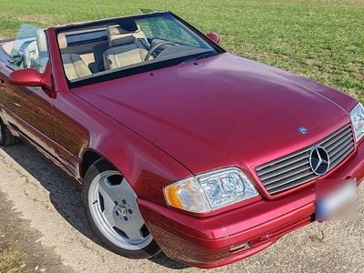 Gebraucht Mercedes SL500 306 PS (225 kW) 1999 Rot Cabrio