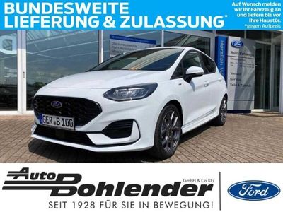 Gebraucht Ford Fiesta ST-Line 125 PS (91 kW) 2022 Frostweiß Kleinwagen