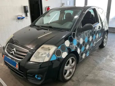 Gebraucht Citroën C2 Tonic 60 PS (44 kW) 2009 Schwarz Kleinwagen