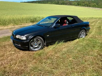 Gebraucht BMW 330 Cabriolet 231 PS (169 kW) 2001 Schwarz Cabrio