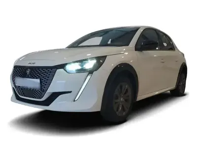 Gebraucht Peugeot e-208 Allure 100 kW (136 PS) 2023 Weiss Kleinwagen