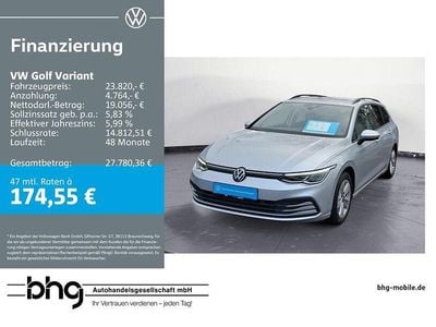 Gebraucht VW Golf VIII Life 150 PS (110 kW) 2023 Reflexsilber metallic Kombi