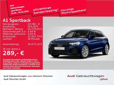 Gebraucht Audi A1 Advanced 116 PS (85 kW) 2025 Navarrablau metallic SUV