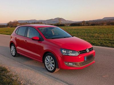 Gebraucht VW Polo Team 86 PS (63 kW) 2010 Rot Kleinwagen