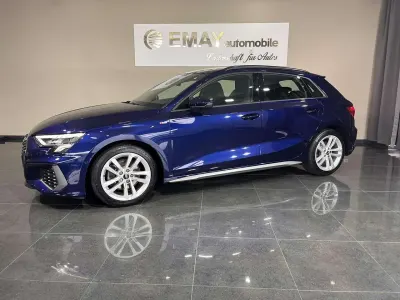 Gebraucht Audi A3 S-Line 150 PS (110 kW) 2021 Navarrablau metallic Limousine