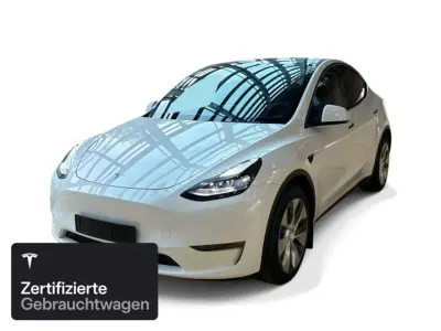 Gebraucht Tesla Model Y Long Range AWD 258 kW (351 PS) 2023 Pearl white multicoat SUV