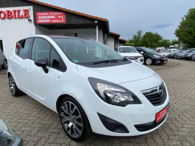 Gebraucht Opel Meriva Color Edition 120 PS (88 kW) 2013 Weiß Van / Kleinbus