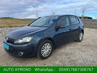 Gebraucht VW Golf VI Trendline 102 PS (75 kW) 2008 Grün Kleinwagen