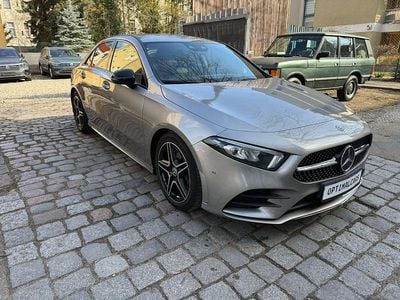 Usata Mercedes A180 AMG line 136 CV (100 kW) 2020 Argento Berlina